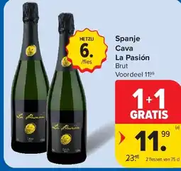 Carrefour Spanje Cava La Pasión aanbieding