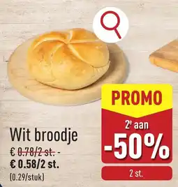 ALDI Wit broodje aanbieding