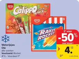 Carrefour Waterijsjes Ola aanbieding