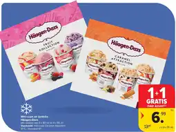 Carrefour Mini-cups en ijssticks Häagen-Dazs aanbieding