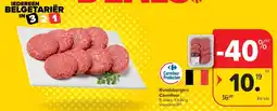 Carrefour Rundsburgers Carrefour aanbieding