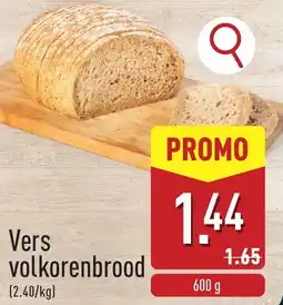 ALDI Vers Volkorenbrood aanbieding