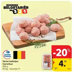 Carrefour Verse balletjes Carrefour aanbieding