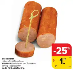 Carrefour Braadworst aanbieding