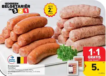 Carrefour Braadworsten Carrefour aanbieding