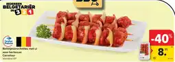 Carrefour Balletjesbrochettes met ui voor barbecue Carrefour aanbieding