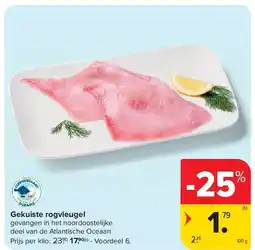 Carrefour Gekuiste rogvleugel aanbieding