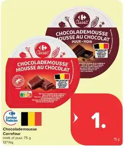 Carrefour Chocolademousse Carrefour aanbieding