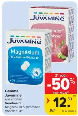 Carrefour Gamma Juvamine aanbieding