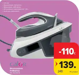 Carrefour Stoomcentrale SV8020C0 aanbieding