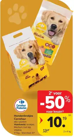 Carrefour Hondenbrokjes Carrefour aanbieding