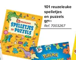 Carrefour 101 reuzeleuke spelletjes en puzzels aanbieding