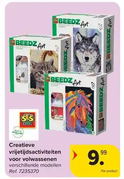 Carrefour Creatieve vrijetijdsactiviteiten voor volwassenen aanbieding
