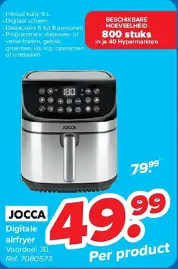 Carrefour Digitale airfryer aanbieding