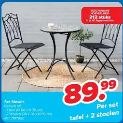 Carrefour Set Mosaic aanbieding