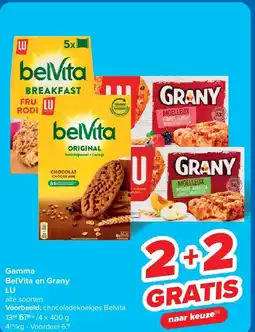 Carrefour Gamma BelVita en Grany LU aanbieding