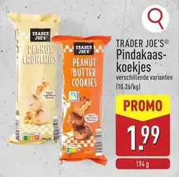 ALDI Trader Joe's Pindakaaskoekjes aanbieding
