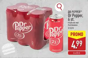 ALDI Dr Pepper aanbieding