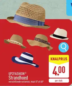 ALDI Up2fashion Strandhoed aanbieding
