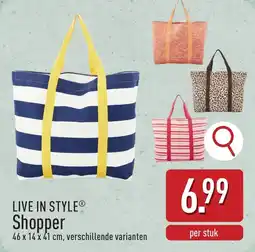 ALDI Live In Style Shopper aanbieding
