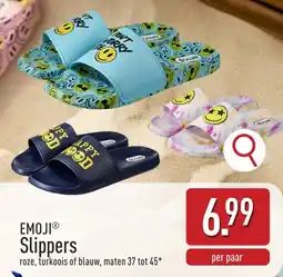 ALDI Emoji Slippers aanbieding