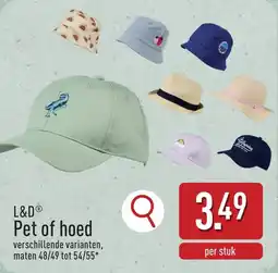 ALDI L&D Pet of hoed aanbieding
