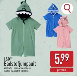 ALDI L&D Badstofjumpsuit aanbieding