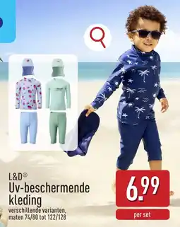 ALDI L&D Uv-beschermende kleding aanbieding