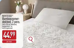 ALDI Novitesse Bamboezomerdekbed aanbieding