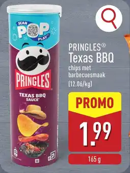 ALDI Pringles Texas BBQ aanbieding