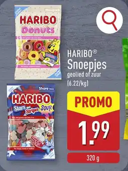 ALDI Haribo Snoepjes aanbieding
