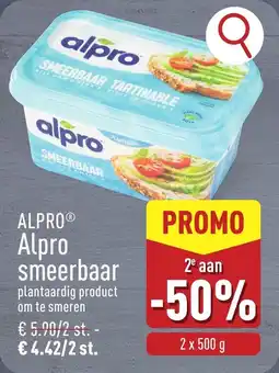 ALDI Alpro smeerbaar aanbieding
