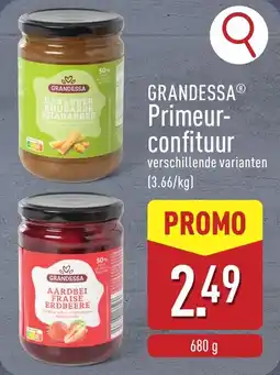 ALDI Grandessa Primeur confituur aanbieding