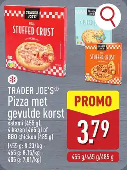 ALDI Trader Joe's Pizza met Gevulde Korst aanbieding