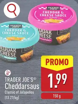 ALDI Trader Joe's Cheddarsaus aanbieding