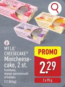 ALDI My Lil' Cheesecake Minicheesecake aanbieding