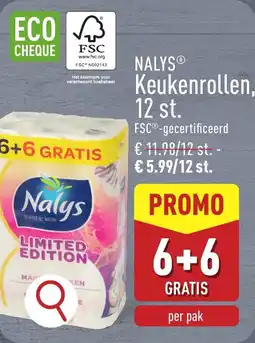 ALDI Nalys Keukenrollen aanbieding