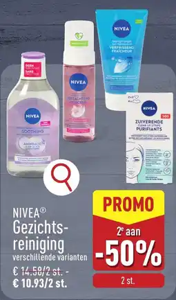 ALDI Nivea Gezichtsreiniging aanbieding