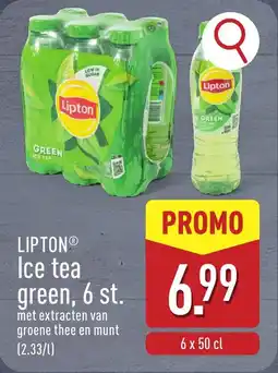 ALDI Lipton Ice tea Green aanbieding