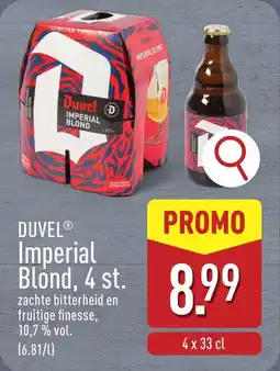 ALDI Duvel Imperial Blond aanbieding