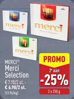 ALDI Merci Selection aanbieding