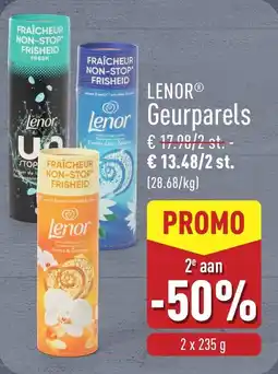 ALDI Lenor Geurparels aanbieding