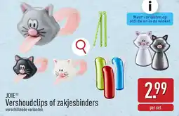 ALDI JOIE Vershoudclips of Zakjesbinders aanbieding