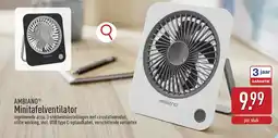 ALDI Ambiano Minitafelventilator aanbieding