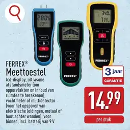 ALDI Ferrex Meettoestel aanbieding