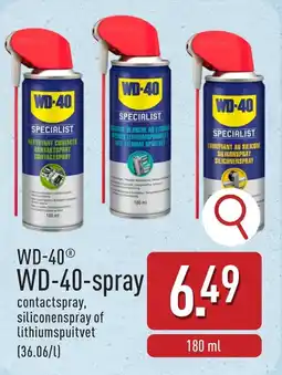 ALDI WD 40 Spray aanbieding