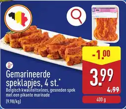ALDI Gemarineerde Speklapjes aanbieding
