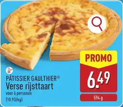 ALDI Pâtissier Gaulthier Verse Rijsttaart aanbieding
