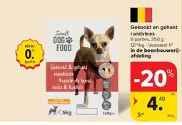 Carrefour Gekookt en gehakt rundvlees aanbieding