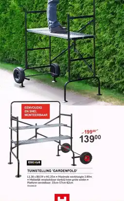 HandyHome Tuinstelling gardenfold aanbieding